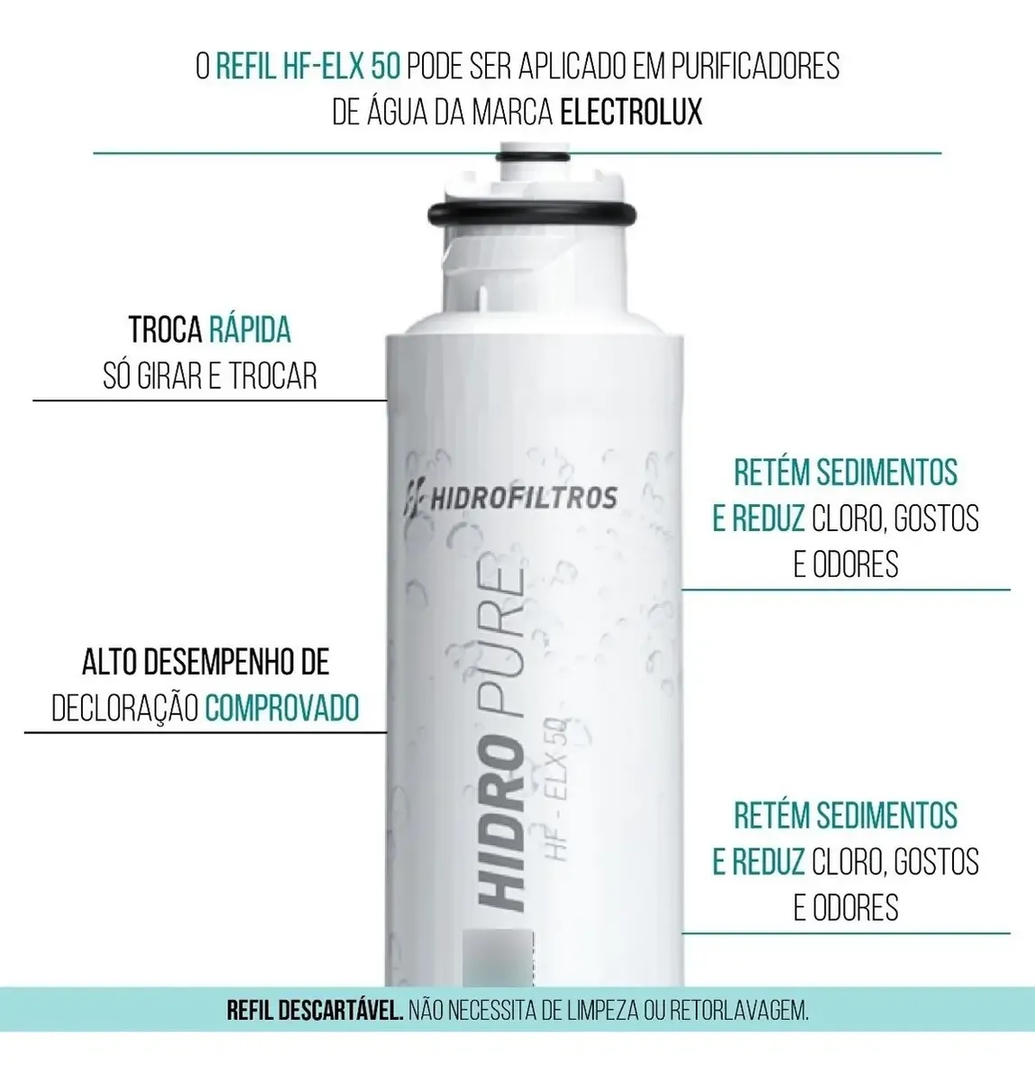 Refil HF-ELX50 4