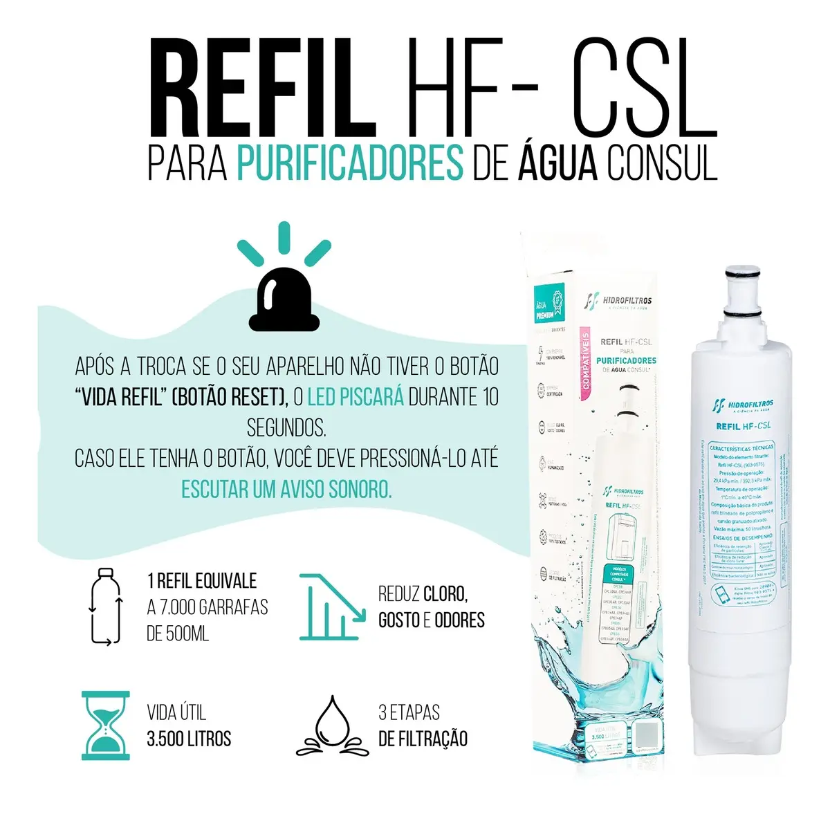 Refil HF-CSL 5